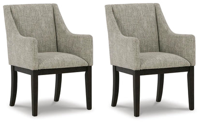 Silla de comedor Burkhaus (juego de 2)