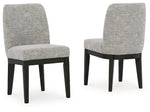 Silla de comedor Burkhaus (juego de 2)