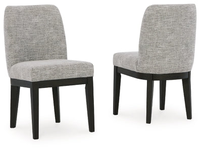 Silla de comedor Burkhaus (juego de 2)