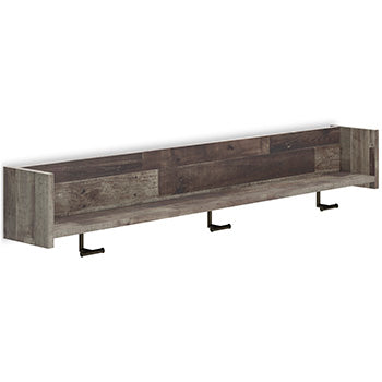 Perchero de pared con estante Neilsville
