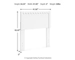 Hallityn Twin Panel Headboard