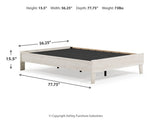 Socalle Full Platform Bed