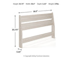 Socalle Full Panel Headboard