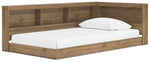 Deanlow Twin Bookcase Storage Bed