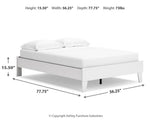 Socalle Full Platform Bed