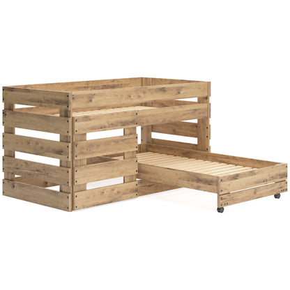 Cama alta con ruedas Larstin Twin