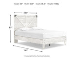 Shawburn Full Crossbuck Panel Platform Bed