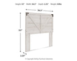 Shawburn Full Crossbuck Panel Headboard