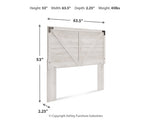 Shawburn Queen Crossbuck Panel Headboard