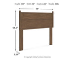 Fordmont Full Panel Headboard