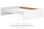 Paneles de cama de plataforma Queen de Onita