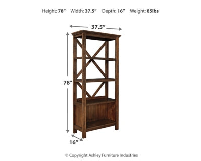 Librería Baldridge de 75"