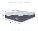 Millennium Luxury Gel Memory Foam King Mattress