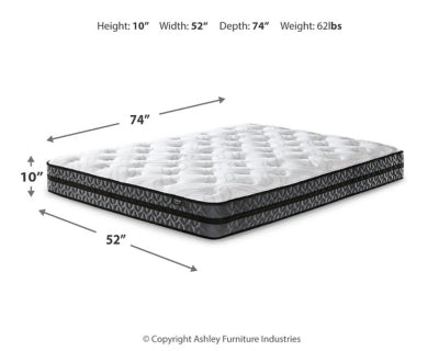 10 Inch Pocketed Hybrid Full Mattress