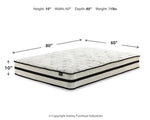 Chime 10 Inch Hybrid Queen Mattress in a Box