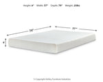 Chime 8 Inch Memory Foam Twin Mattress in a Box