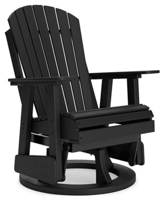 Silla giratoria planeadora para exteriores Hyland wave