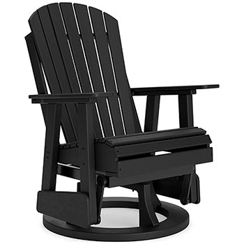 Silla giratoria planeadora para exteriores Hyland wave