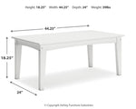 Mesa de centro para exteriores Hyland wave