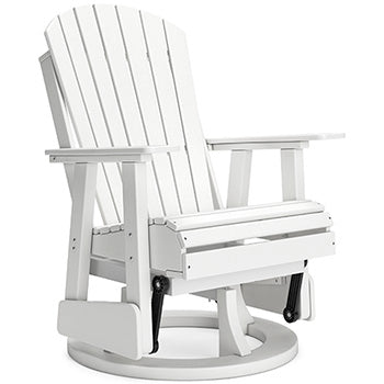 Silla giratoria planeadora para exteriores Hyland wave