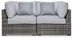 Harbor Court Corner with Cushion (Set of 2)