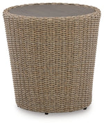 Mesa auxiliar de exterior Danson