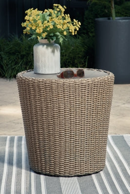 Mesa auxiliar de exterior Danson