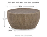 Mesa de centro para exteriores Danson