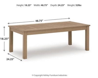 Mesa de centro para exteriores Hallow Creek