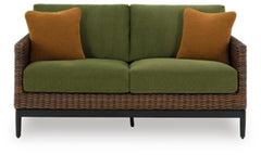 Horizon Hall Loveseat de exterior con cojín