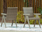 Sillón de exterior Carisbo (juego de 2)