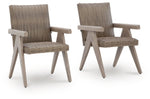 Sillón de exterior Carisbo (juego de 2)