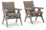 Sillón mecedor para exterior Carisbo (juego de 2)