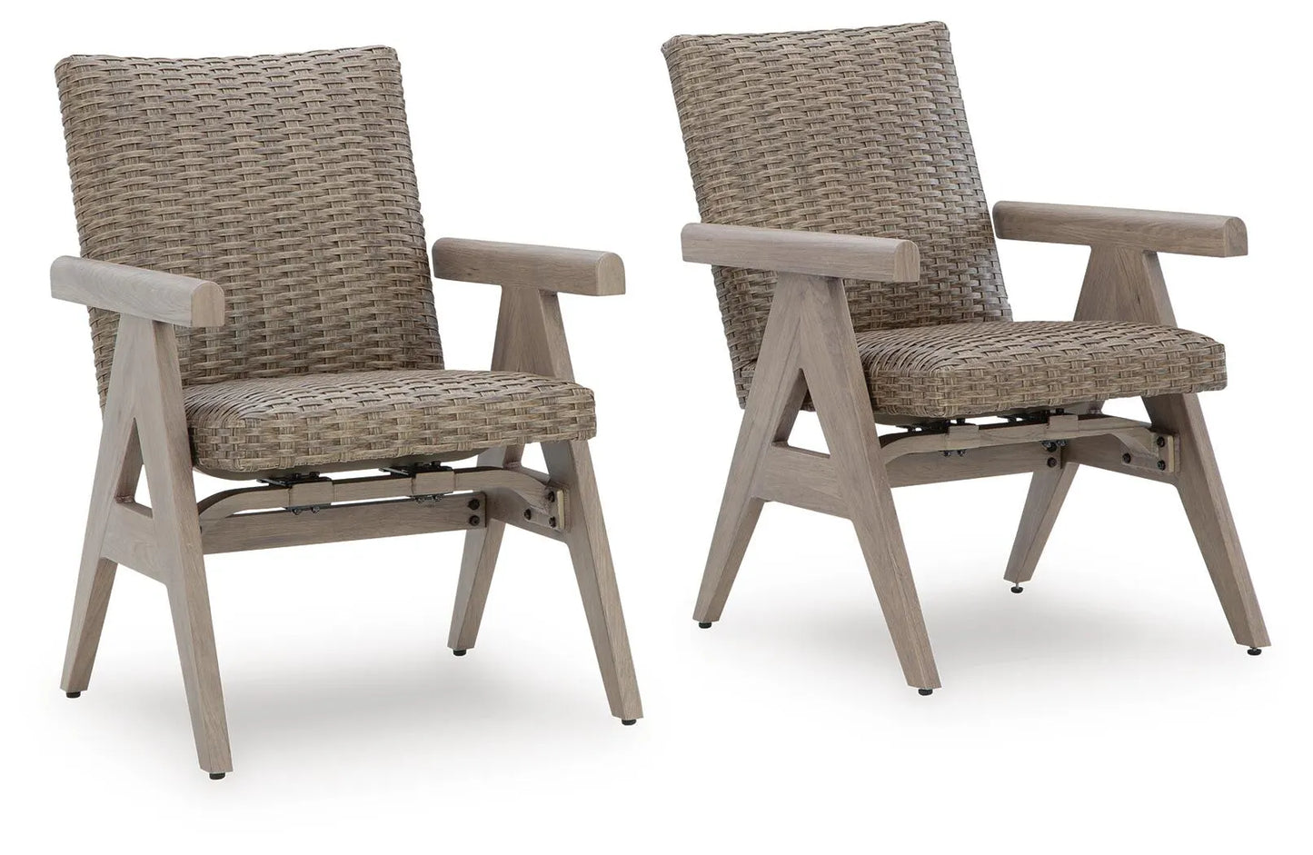 Sillón mecedor para exterior Carisbo (juego de 2)