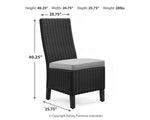 Beachcroft Outdoor Side Chair with Cushion (Set of 2)