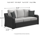 Beachcroft Outdoor Sofa with Cushion