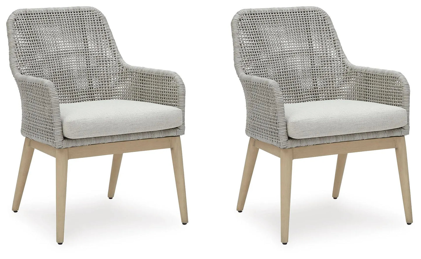 Sillas de comedor para exteriores Seton Creek (juego de 2)