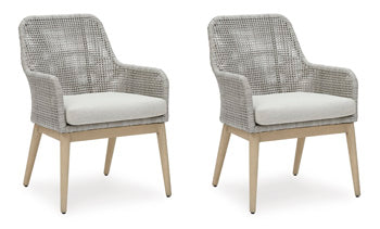 Sillas de comedor para exteriores Seton Creek (juego de 2)