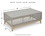 Mesa de centro para exteriores Seton Creek