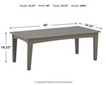 Mesa de centro para exterior Visola