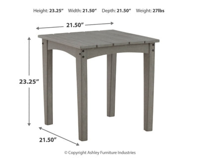 Mesa auxiliar de exterior Visola