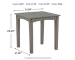 Mesa auxiliar de exterior Visola
