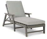 Chaise longue Visola con cojín