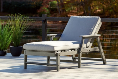 Chaise longue Visola con cojín