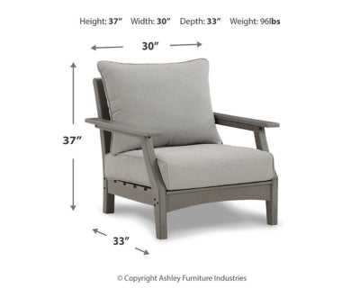 Sillón Visola con cojín (juego de 2)