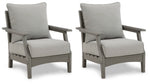 Sillón Visola con cojín (juego de 2)