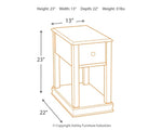 Breegin Chairside End Table