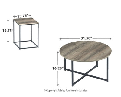 Mesa Wadeworth (juego de 3)