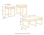 Mesa Laney (juego de 3)