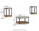 Mesa Darthurst (juego de 3)